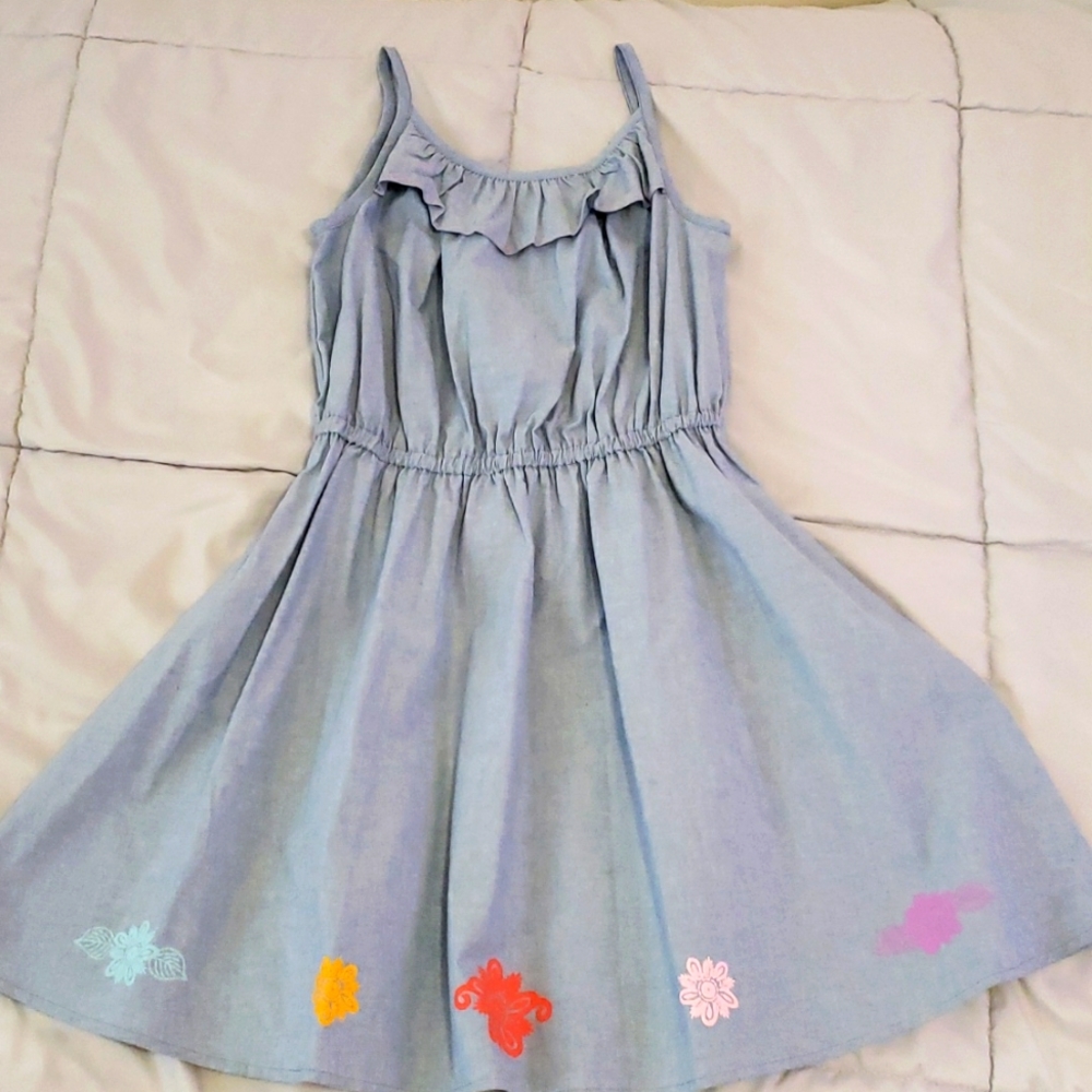 Gymboree Spaghetti strap jean dress